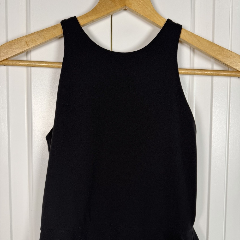 ATHLETA Women's Conscious Tank Dress Athletic Black Athleisure Pockets Size XXS - Picture 4 of 10